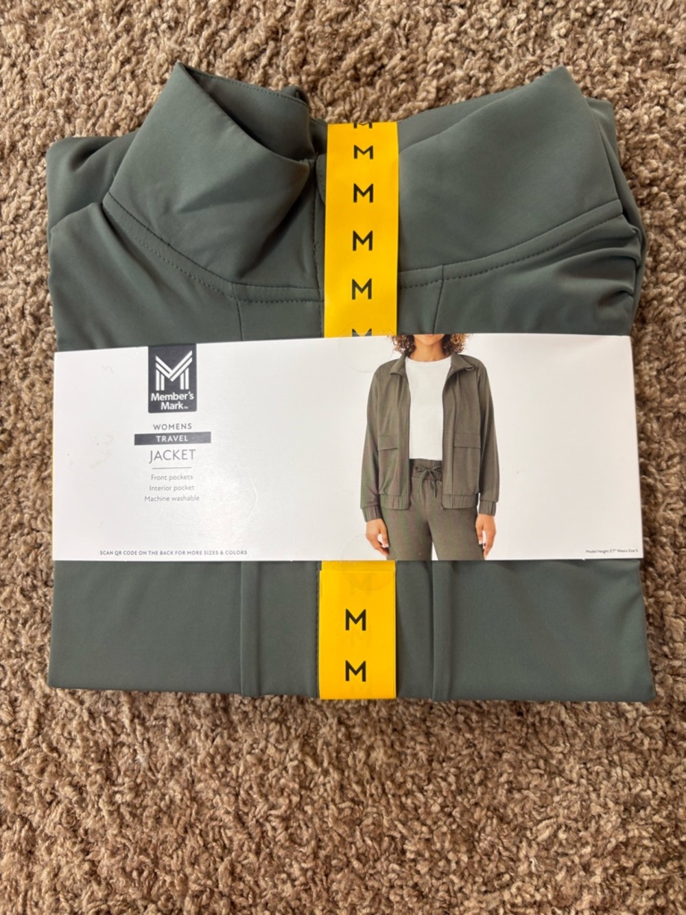 Member's Mark Women's Olive Travel Jacket